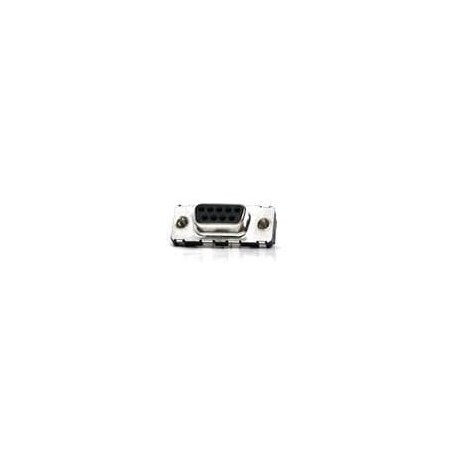 Fci D Subminiature Connector, 9 Contact(S), Female, 0.108 Inch Pitch, Solder Terminal, M3 D09S24B6PL00LF